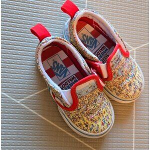 Vans Kids Sneakers - Red and Yellow